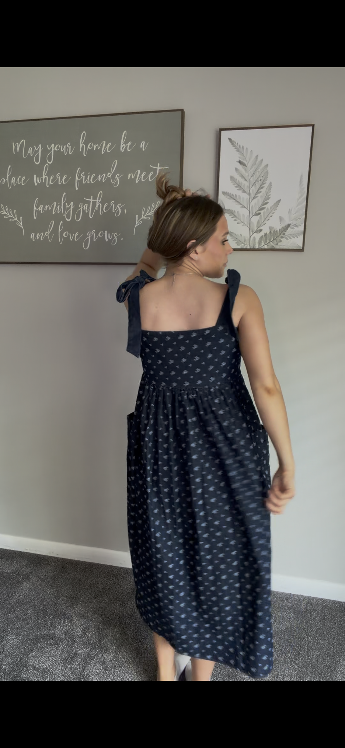 Denim sundress