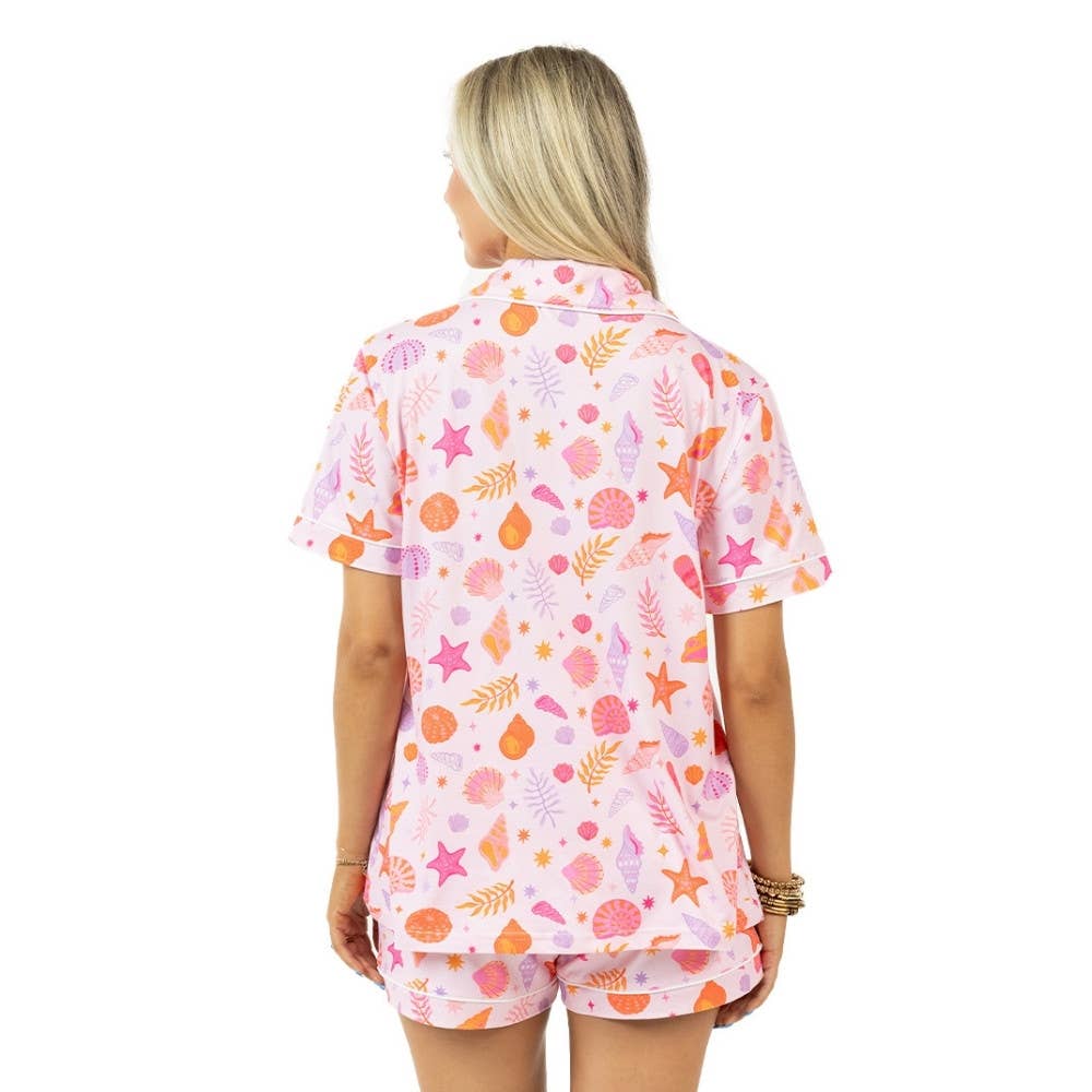 Beach Seashells Women's Pajama Set