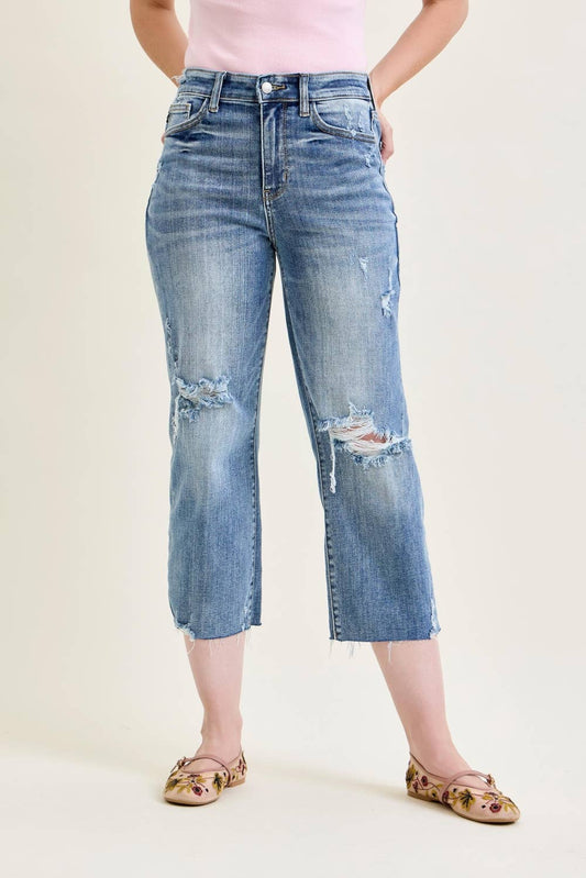 Judy Blue Crop Wide Leg