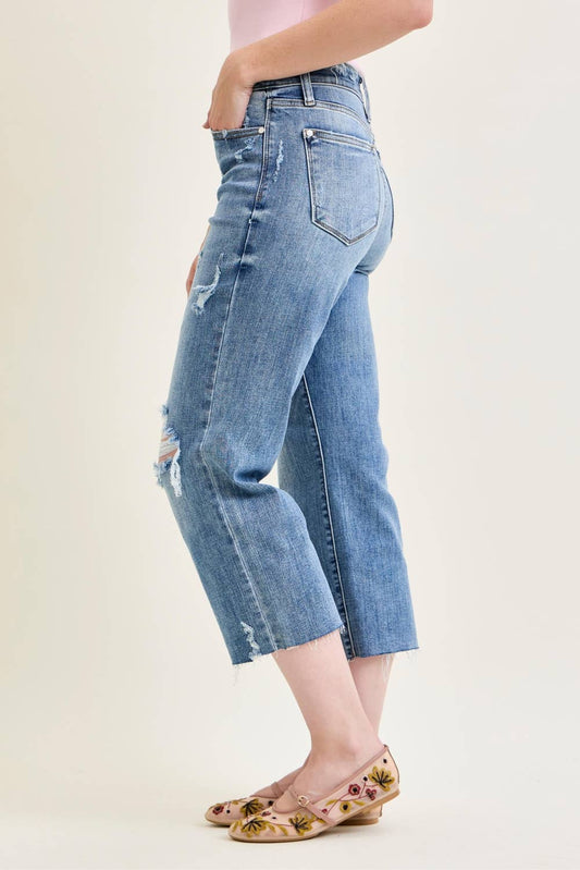 Judy Blue Crop Wide Leg