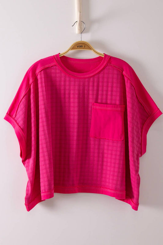 Pink Dolman Top