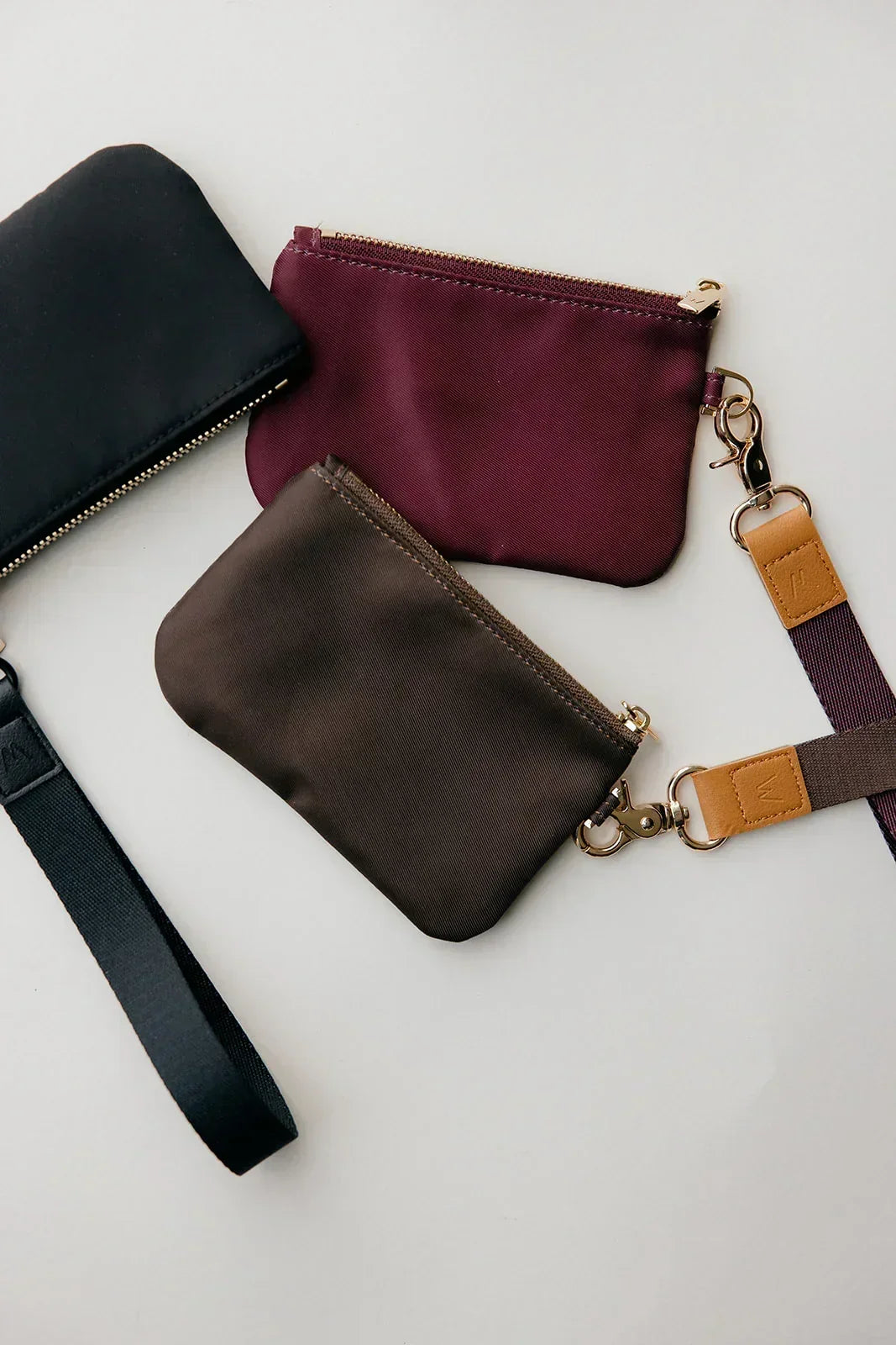 Dark Chocolate Zipper Pouch