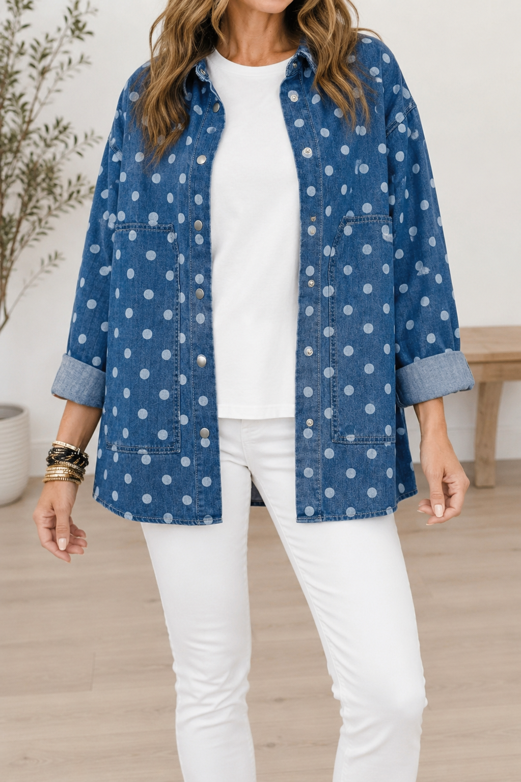 Spot On Denim Jacket