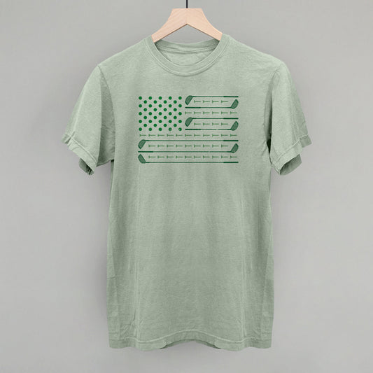 Golf American Flag (Green)