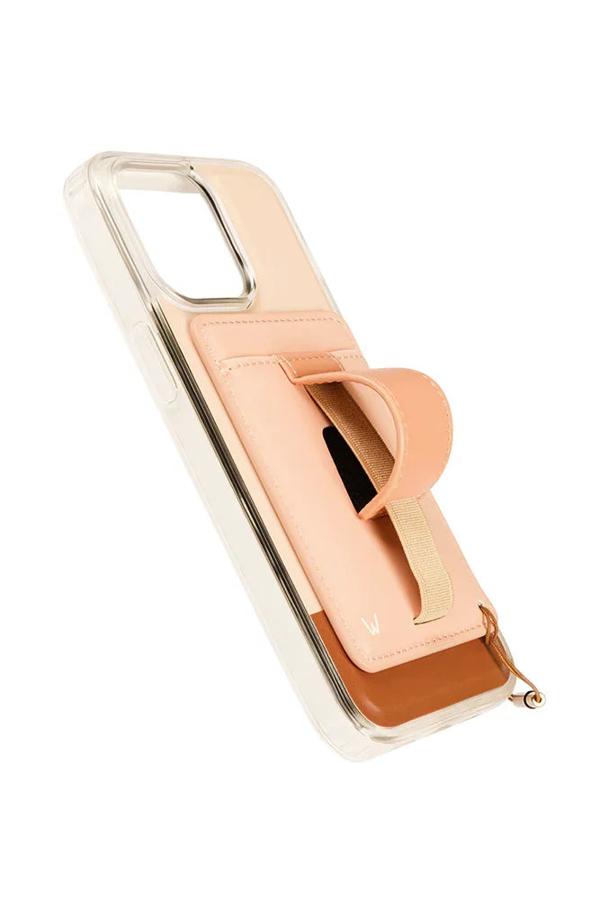 Creamsicle Color Block Magnetic Case and Wallet