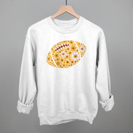 Floral Football Yellow