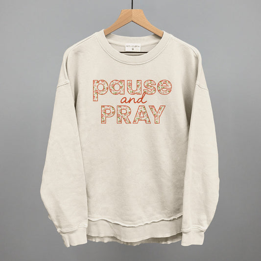 Pause And Pray Floral