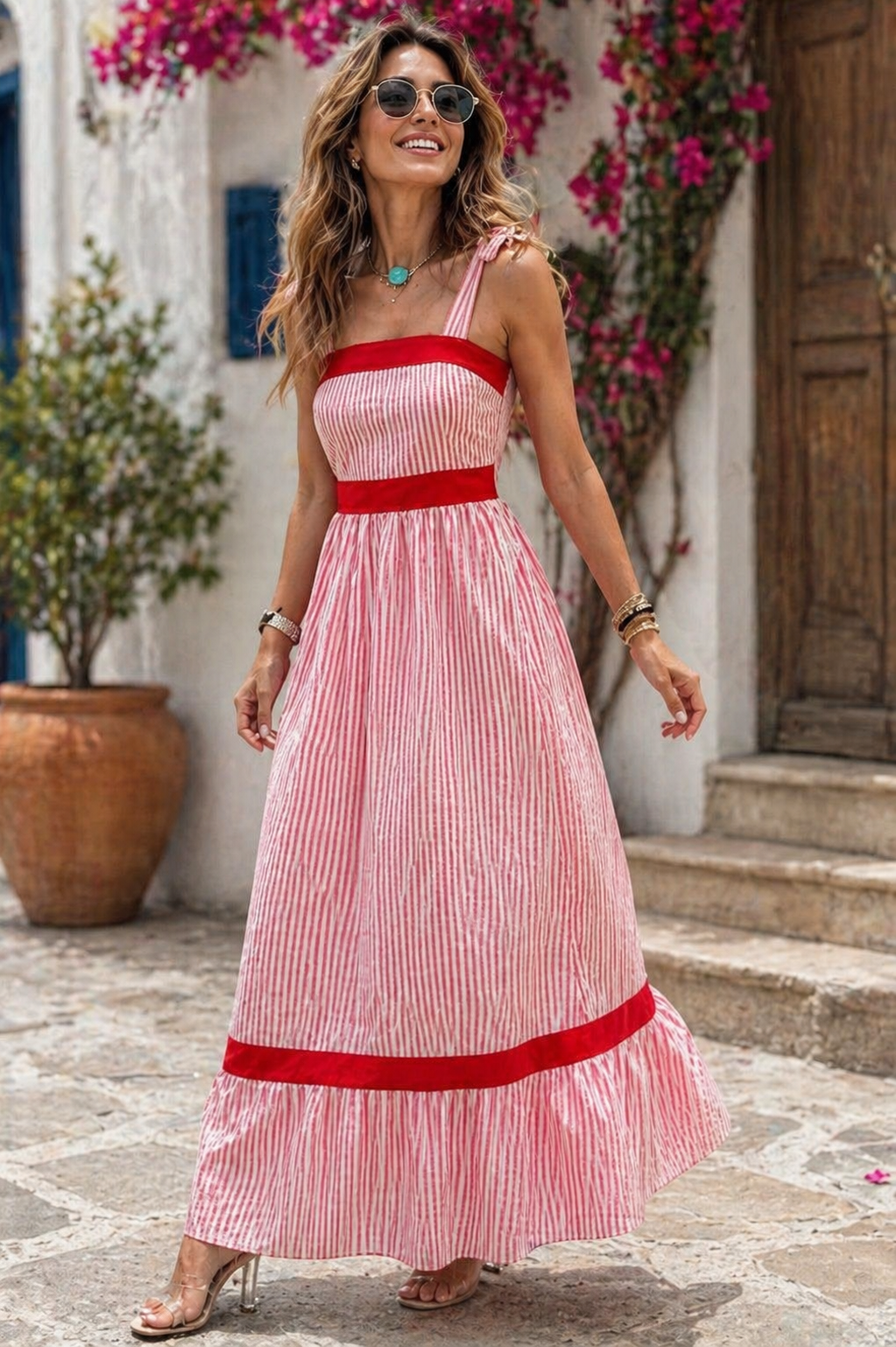 Tied with Love Maxi Dress RTS