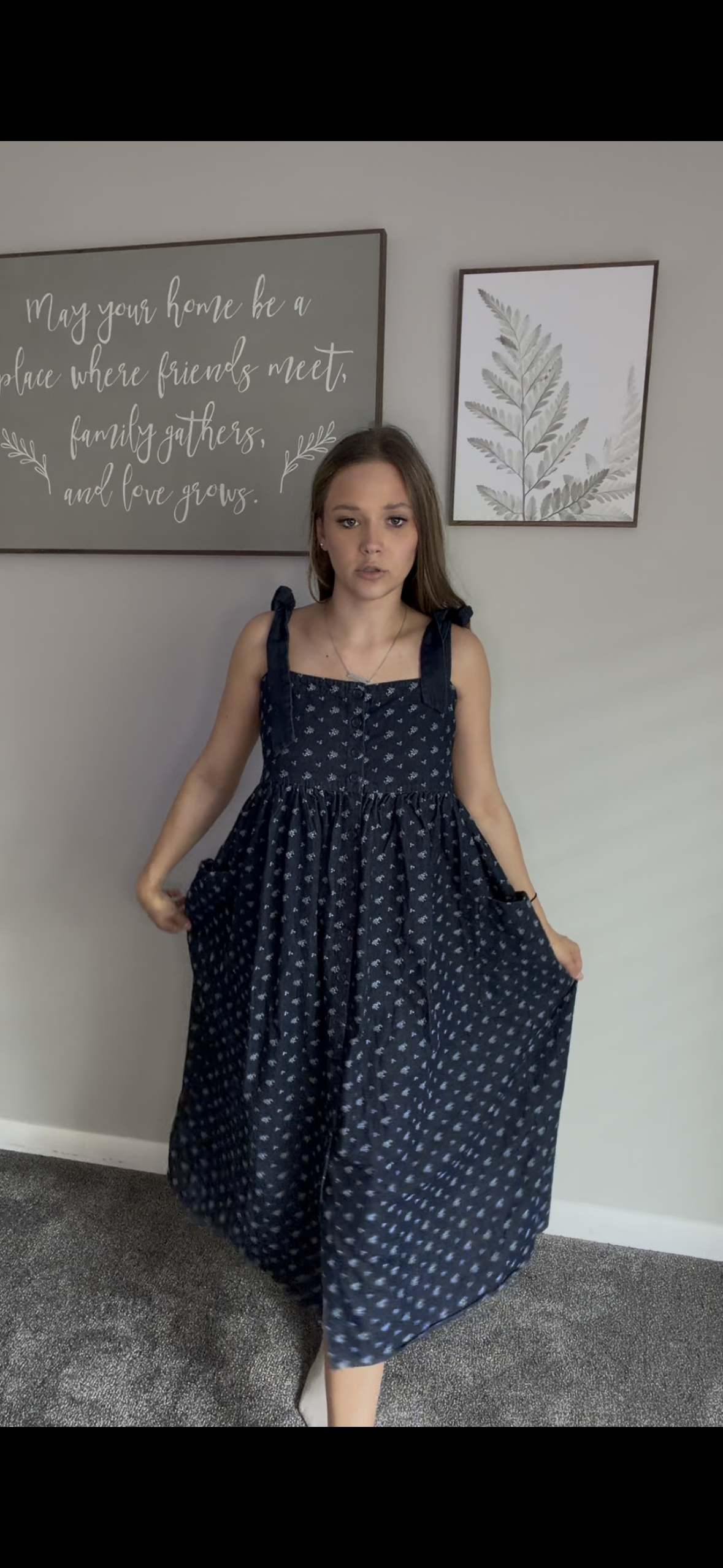 Denim sundress