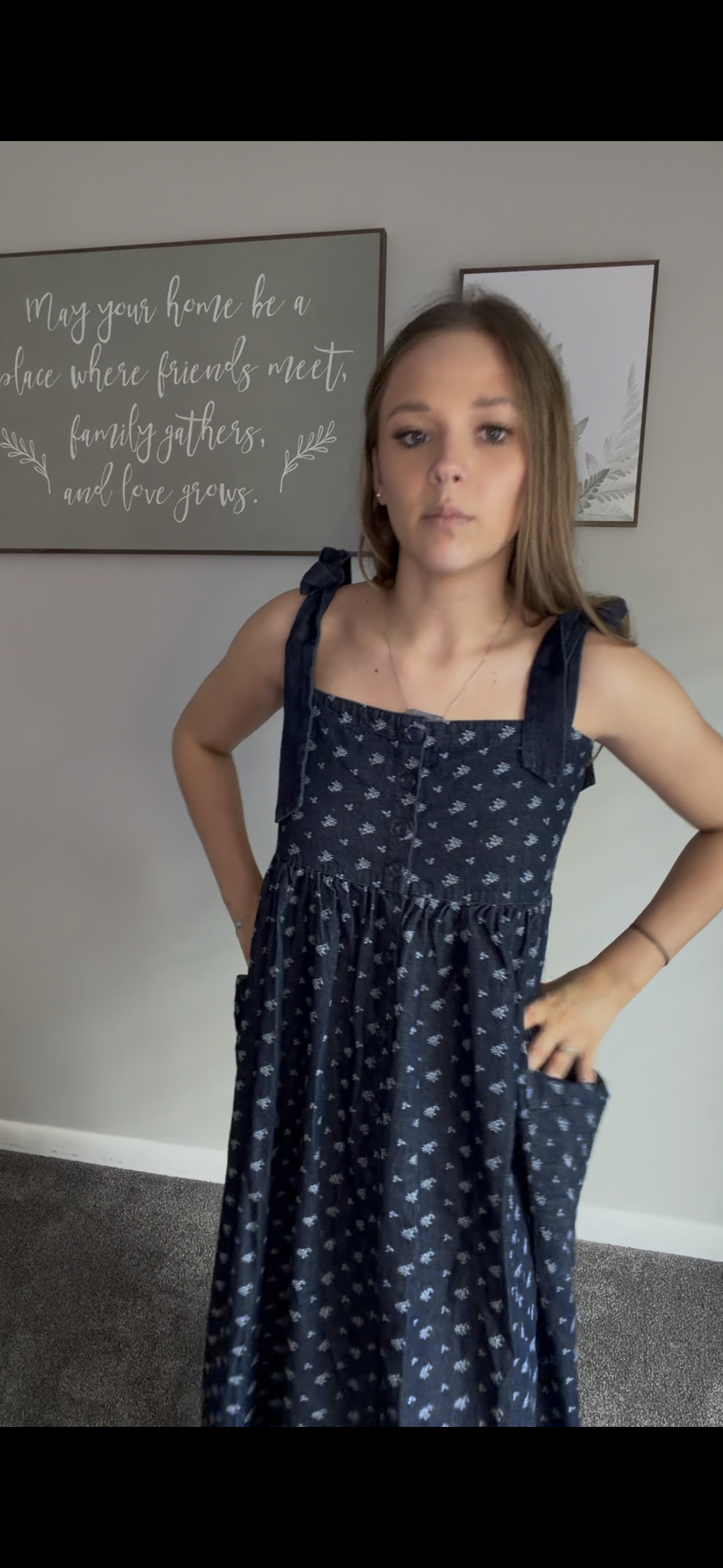 Denim sundress