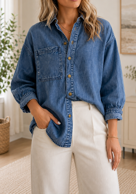 Blue Jean Baby Top