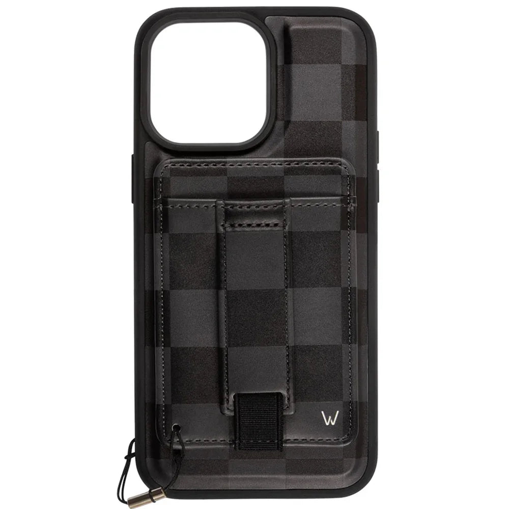 Midnight Check Magnetic Case and Wallet