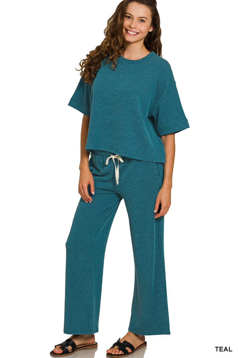 Zenana Tee Pants Set