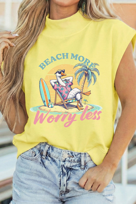 Beach More Worry Less Top RTS