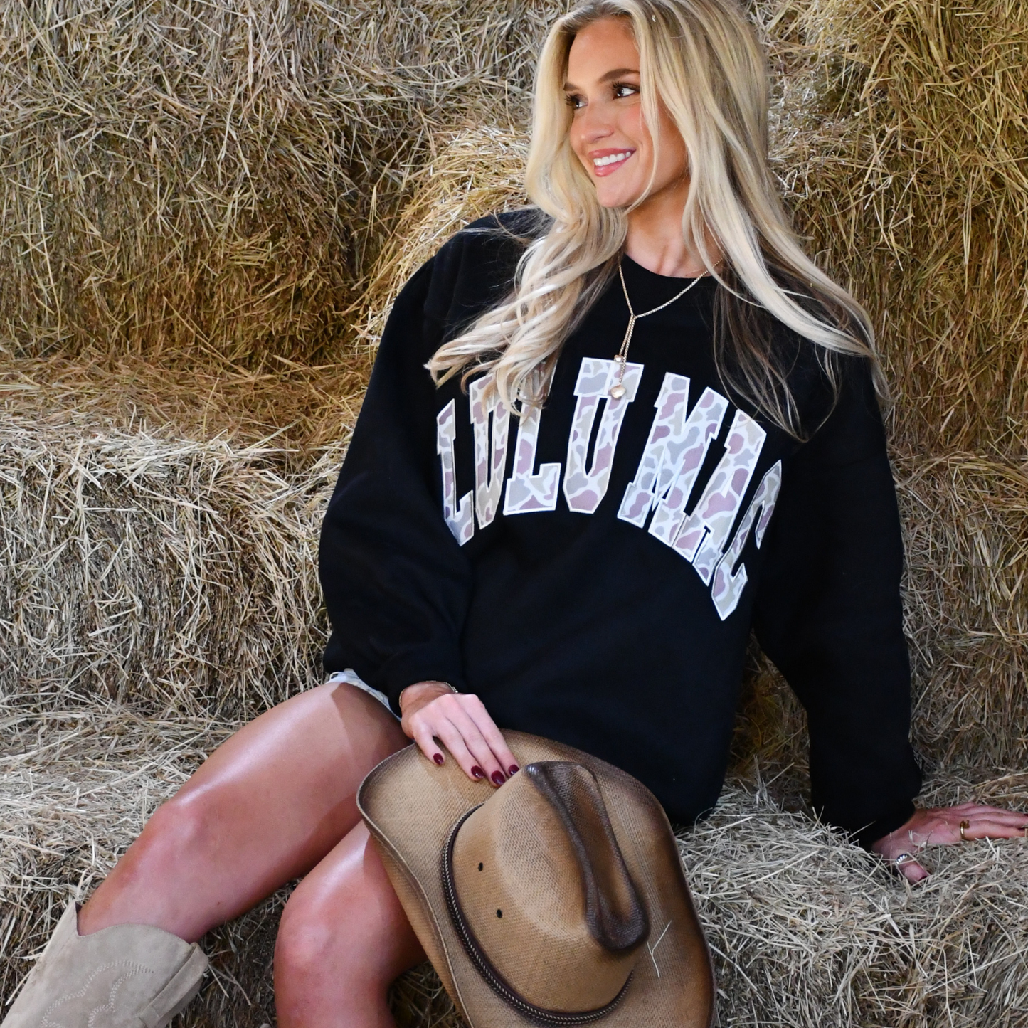 CAMO BLACK Sweatshirt