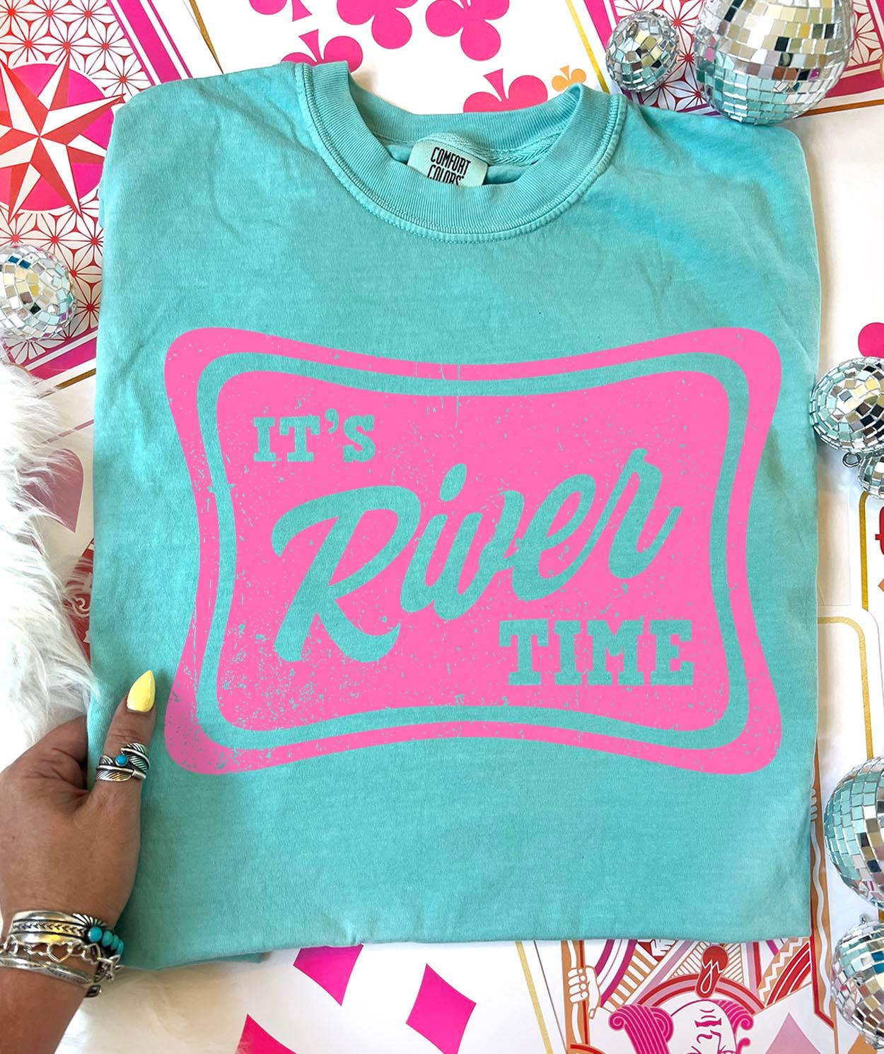 It's River Time - COMFORT COLOR TEE